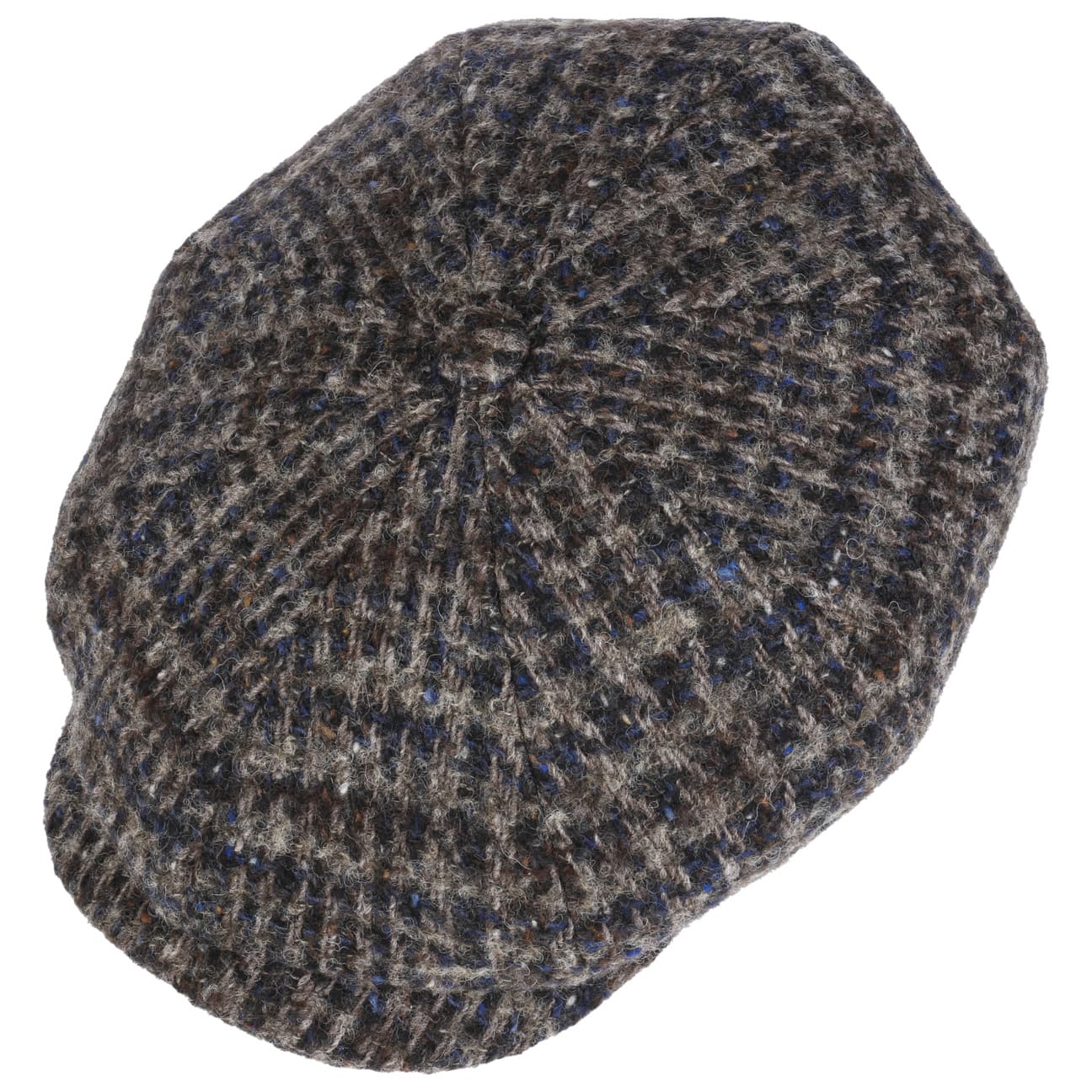 Stetson Hatteras Hoback Virgin Wool Newsboy Cap - Classic Wool Flat Cap for Men, Winter & Fall Fashion, Outdoor & Casual Wear