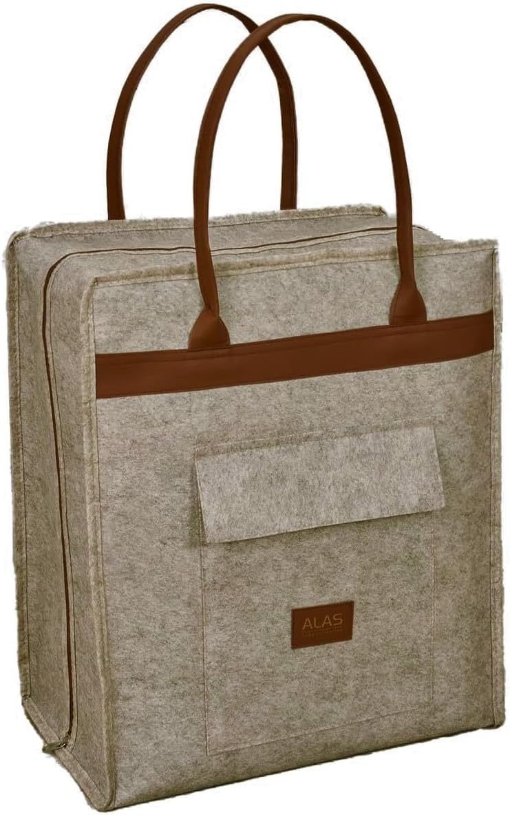 6 Pairs Shoe Bags for Travel - Breathable Shoe Storage Organizers with Zipper, Beige Packing Cubes for Luggage & Suitcase - Perfect for Vacation, Gym Shoes & Sneaker Protection