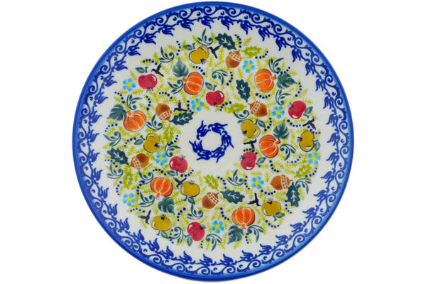10-Piece Dinner Plate Set with Fruitful Vines Design - Elegant Stoneware Plates for Everyday Dining, Dinner Parties & Home Decor