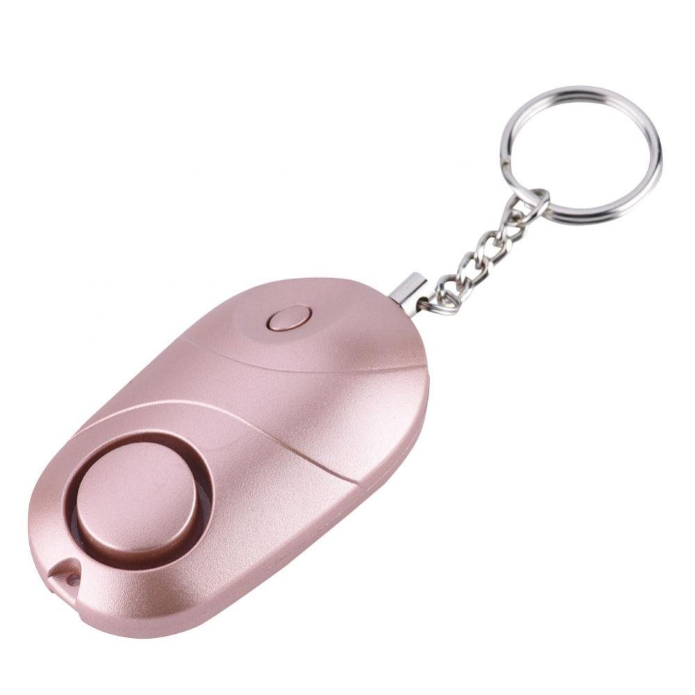 Portable Personal Security Alarm Keychain - 130dB Loud Emergency Alarm with Mini LED Light for Self Defense - Ideal for Women, Kids & Seniors - Perfect for Night Walks, Jogging & Outdoor Safety