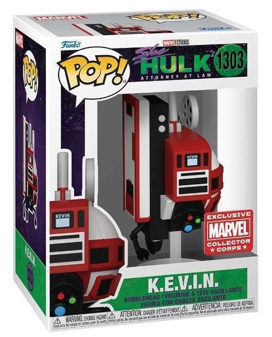 She Hulk: K.E.V.I.N. Action Figure - Marvel Collector Corps Exclusive - Perfect for Marvel Fans, Collectors & Display - Home Office, Game Room Decor