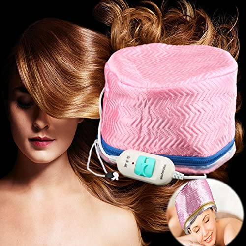 2022 Hair SPA Cap with Steamer for Women & Girls - Deep Conditioning Treatment for Dry Damaged Hair at Home Salon
