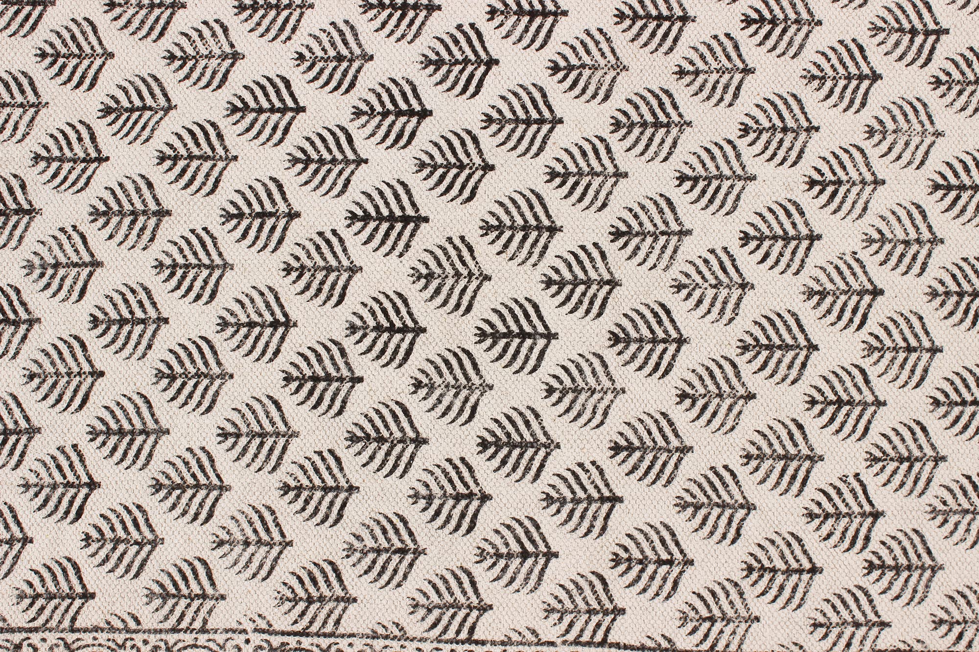Handmade Bohemian Area Rug - Yellow & Black Cotton with Tassels | Hand Block Printed Floral Design | Easy Washable 5x5 Feet Square (150x150 cm) for Living Room, Bedroom, Laundry & Entryway | Perfect for Boho Chic Decor & Cozy Home Accents