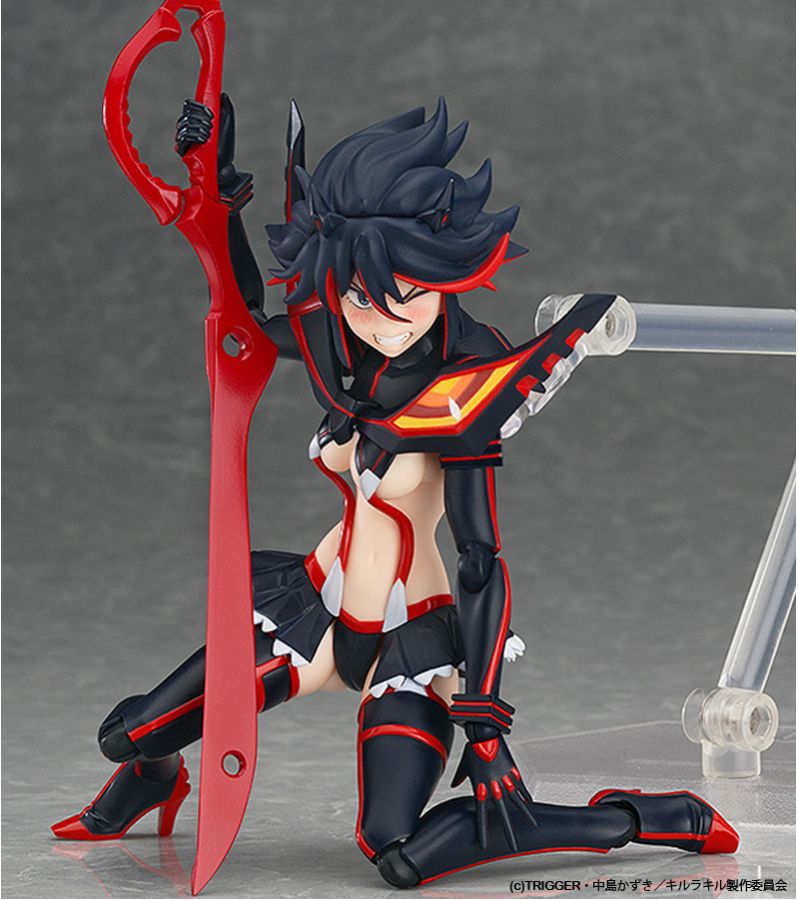 Figma #220 Ryuko Matoi Kill la Kill Anime Action Figure - Collectible Japanese Anime Character Model for Display & Cosplay