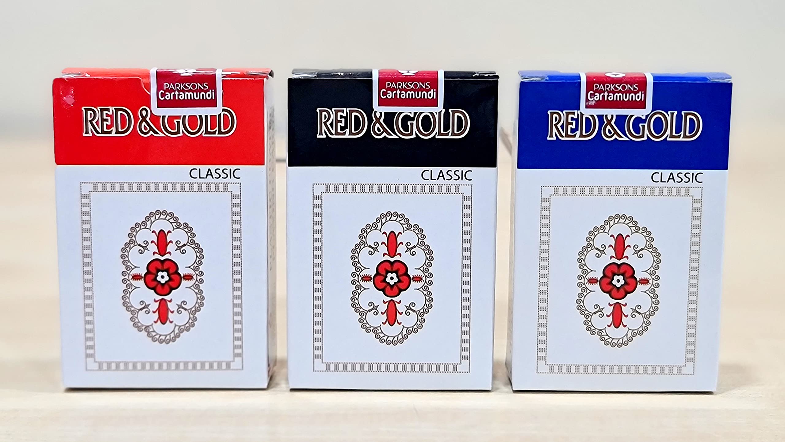 Premium Plastic Coated Playing Cards - Bridge Size (Set of 3) | Durable & Waterproof for Poker, Rummy, Blackjack & Casino Games | Perfect for Parties, Family Gatherings & Card Game Nights