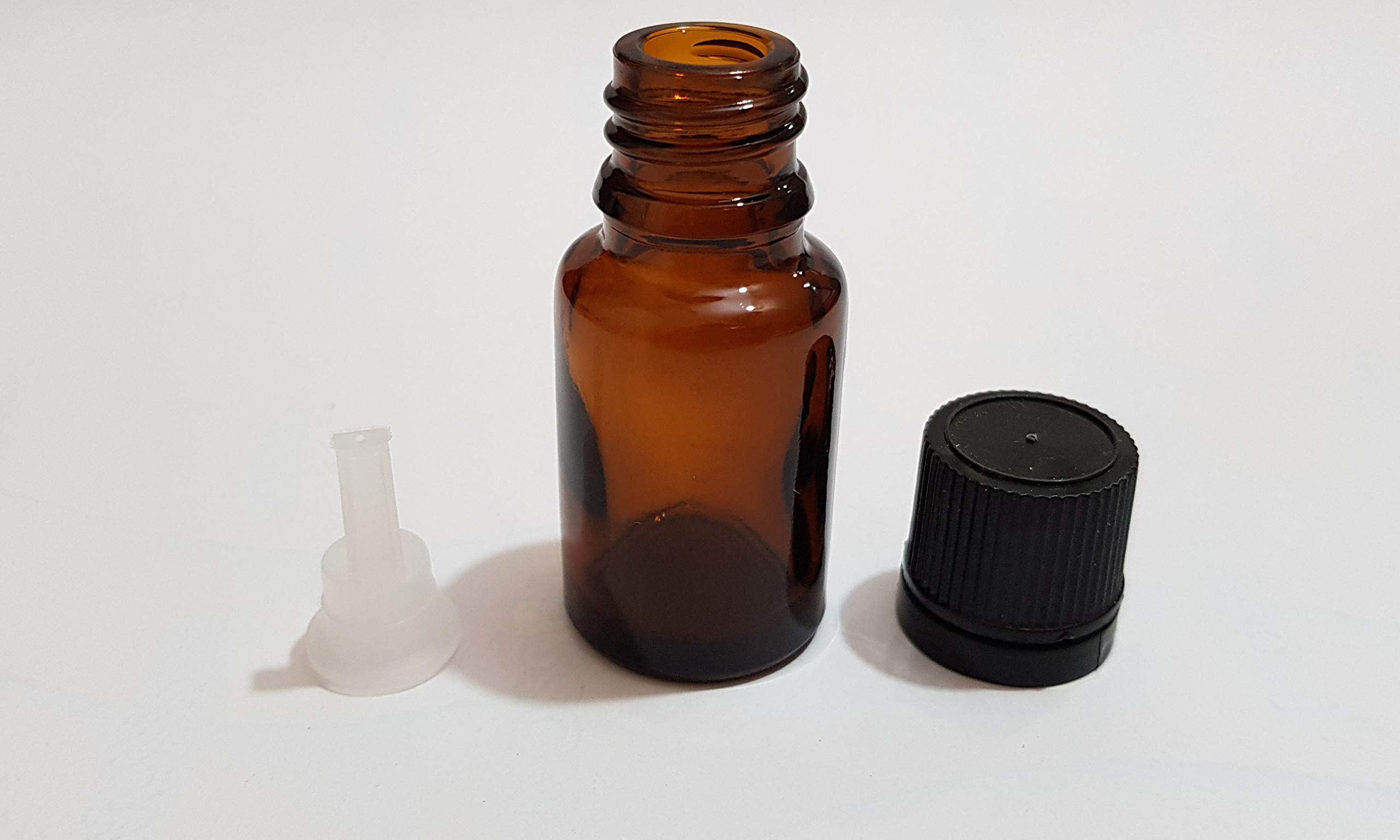 15ml Amber Glass Bottles with Leak-Proof Euro Dropper & Cap (12-Pack) - Essential Oil Storage, Medicine Dropper Bottles, DIY Liquid Containers - Perfect for Aromatherapy, Herbal Extracts & Travel-Sized Toiletries