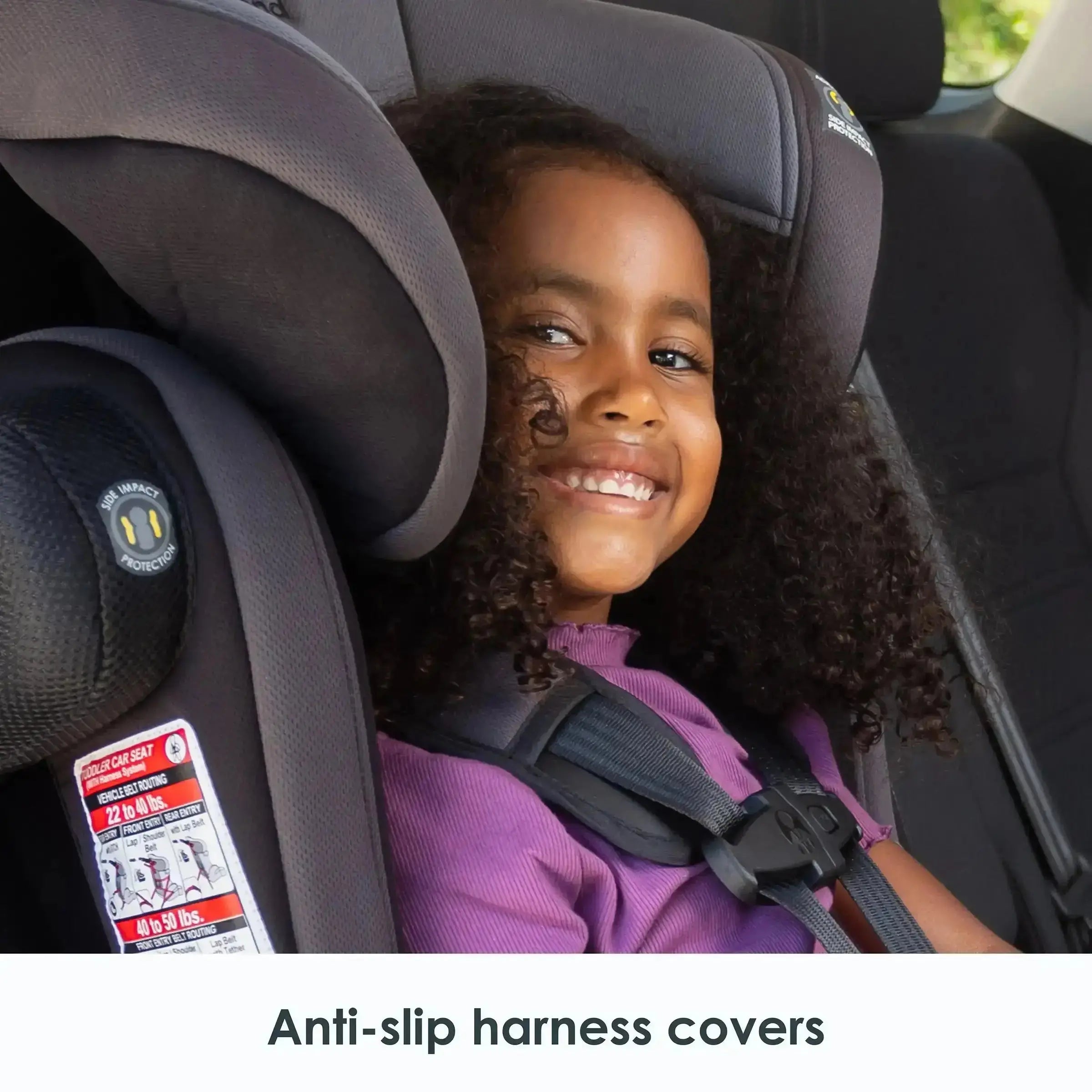 Hybrid™ SI 3-in-1 Convertible Car Seat with Side Impact Protection - Madrid Black (Target Exclusive) | Safe for Infants, Toddlers & Big Kids | Perfect for Travel, Daily Commute & Family Road Trips
