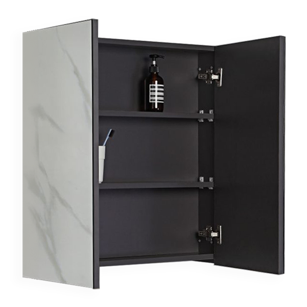 Aulic Bella 36-Inch Wall Mounted Bathroom Shaving Cabinet with Mirror - Modern Medicine Cabinet for Bathroom Storage (CASCXX 900) - Perfect for Small Bathrooms, Apartments & Vanity Areas