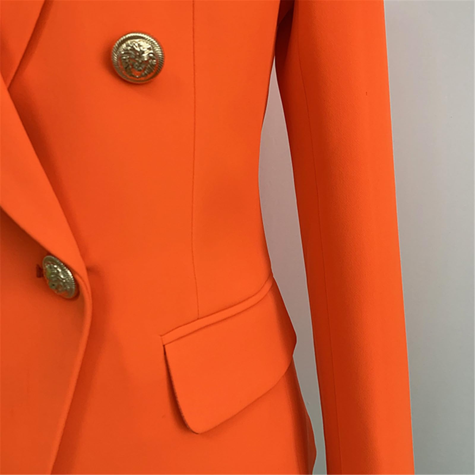 Women's Slim Fit Long Sleeve Blazer Jacket for Work & Office - Professional Business Attire for Meetings, Interviews, and Formal Occasions