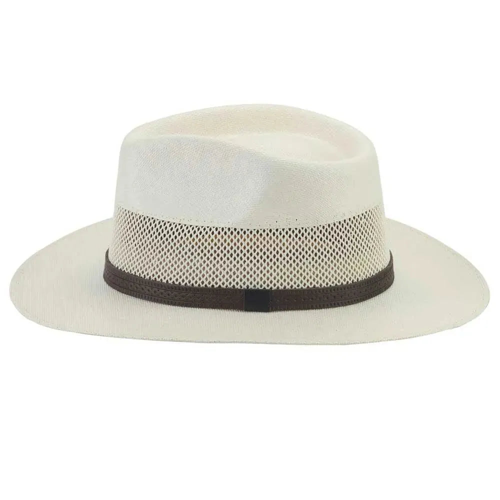 Bullhide Compton Linen Straw Cowboy Hat for Men - Western Style Summer Sun Protection - Perfect for Rodeo, Outdoor Events & Country Music Festivals