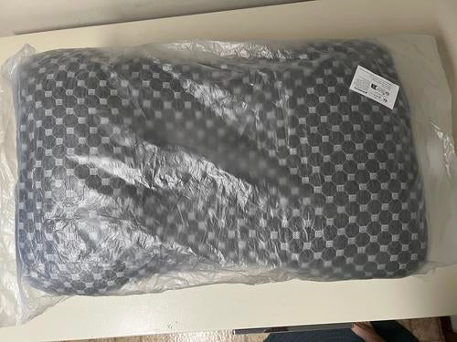 2 Pack Orthopedic Bed Pillows for Neck Pain Relief - Contoured Ergonomic Cervical Support Pillow Set for Side, Back & Stomach Sleepers - Ideal for Home, Travel & Office Use