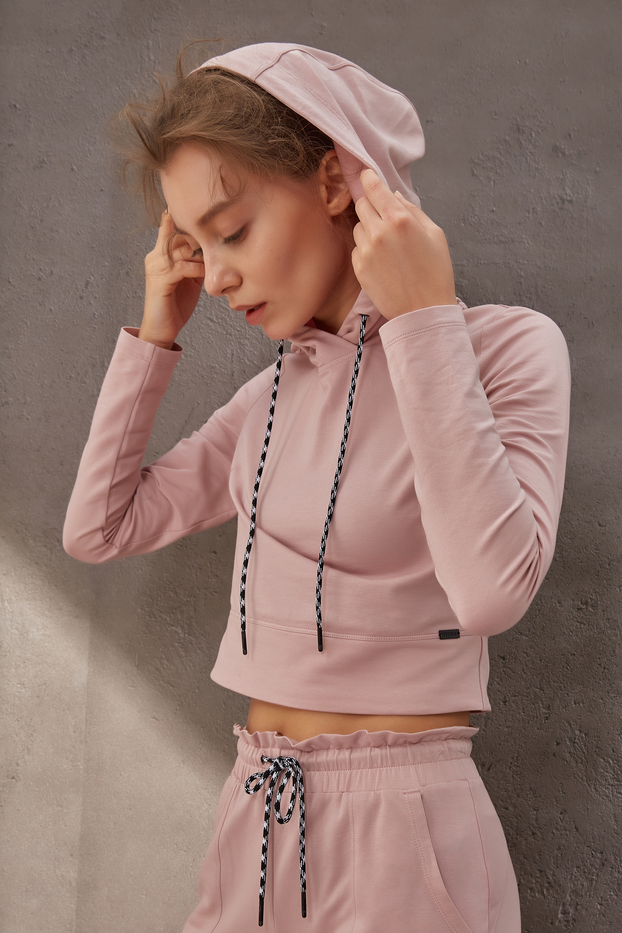 All Yours Cropped Hoodie - Women's Oversized Pullover Sweatshirt | Soft Fleece Lounge Wear for Casual Outfits & Home Comfort