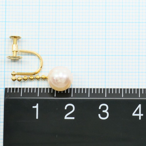 18K Yellow Gold Pearl Earrings for Women - Elegant & Timeless Pearl Jewelry - Perfect for Weddings, Parties & Special Occasions