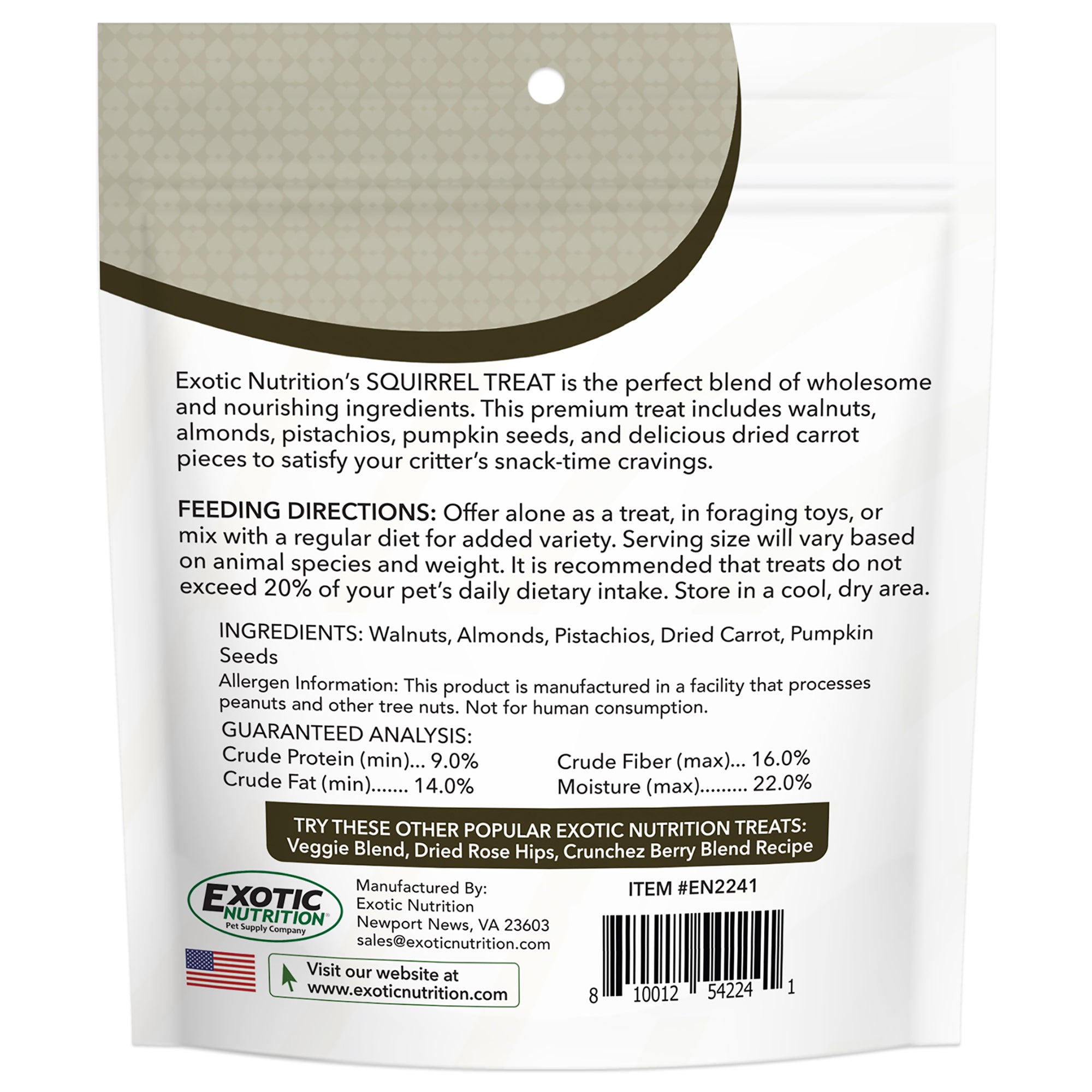 Healthy Squirrel Treats - Natural Nutritious Snacks for Pet Squirrels - Perfect for Training, Rewards & Outdoor Feeding