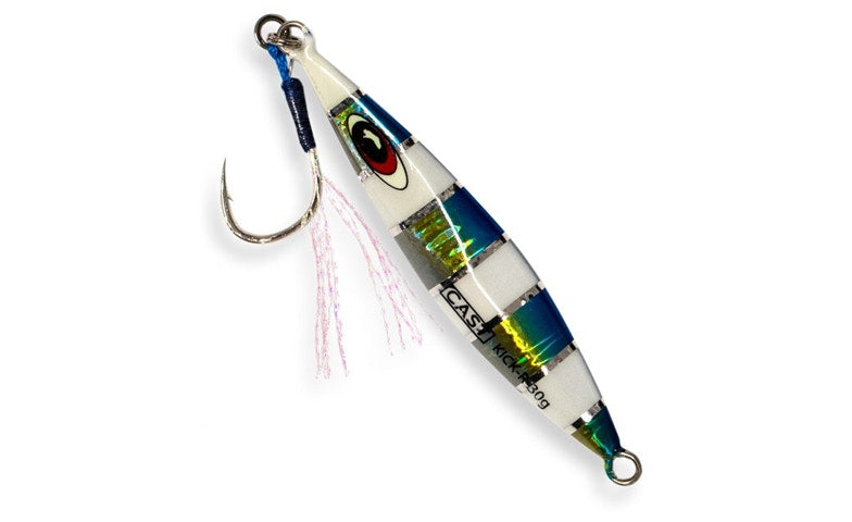 Slow Pitch Jig Casting Lure 30g - Premium Saltwater Fishing Bait for Bass, Tuna & Snapper - Ideal for Offshore & Deep Sea Fishing