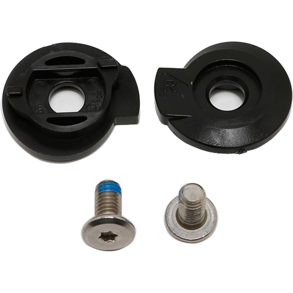 Shoei Neotec 2 Helmet Face Cover Screw & Washer Replacement Kit - Motorcycle Accessories for Shoei Helmets (Grey, One Size) - Perfect for Helmet Maintenance & Repair