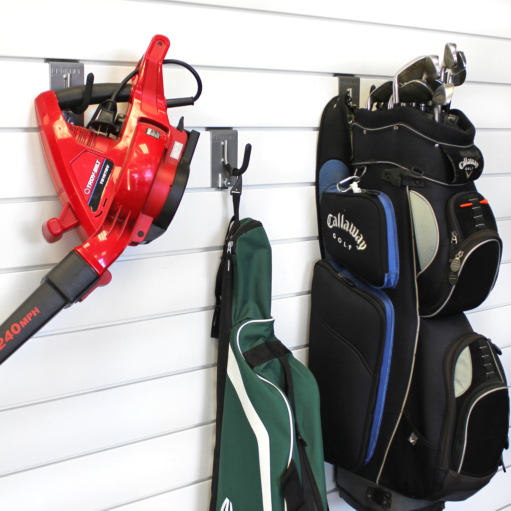 Heavy Duty U Hooks 3 Pack - Durable Metal Hanging Hooks for Garage, Home & Outdoor Organization - Perfect for Tools, Plants & Decoration