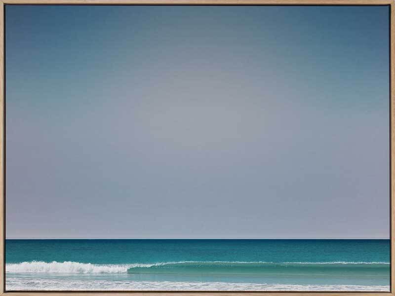 Coolangatta Canvas Art Print - Coastal Wall Decor for Beach House, Living Room & Office - High Quality Framed Canvas Painting