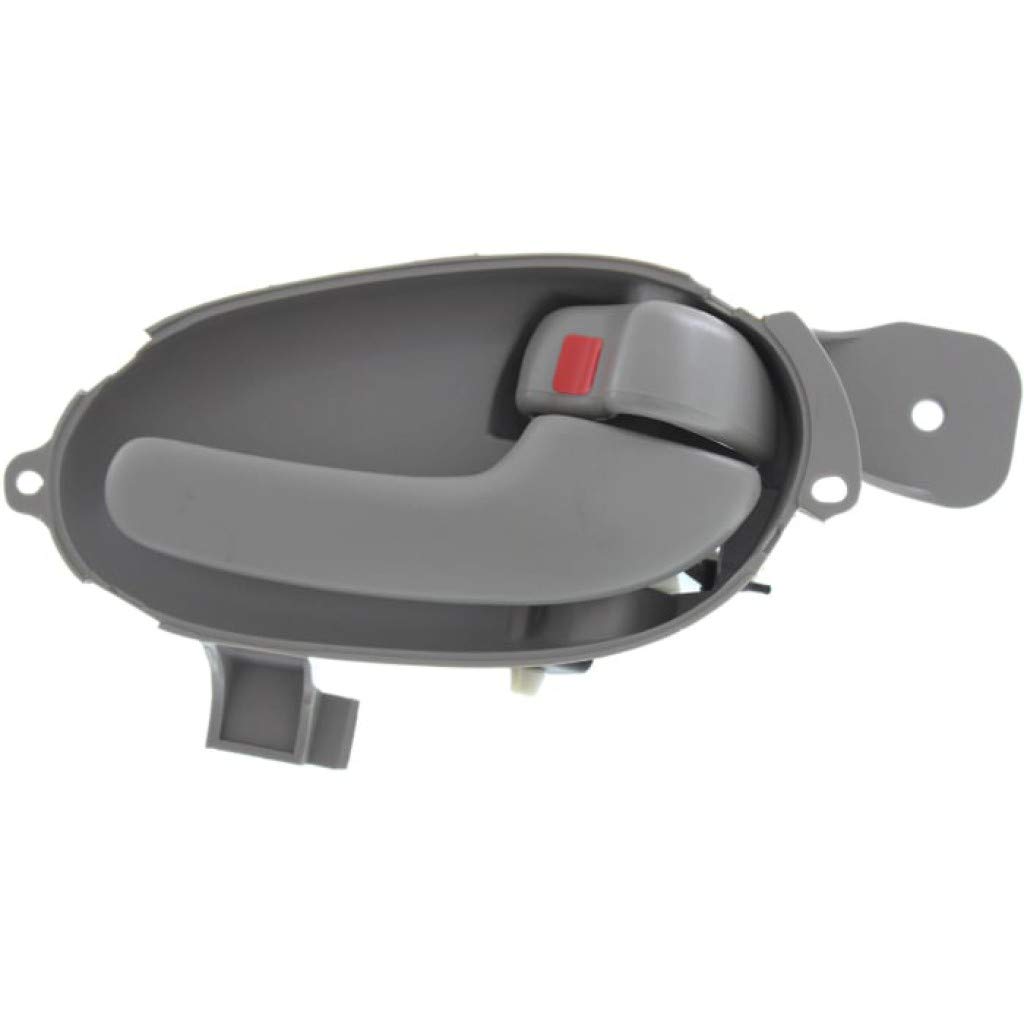 2004-2005 GMC Envoy XUV Gray Interior Door Handle with Lock Button - Front or Rear Passenger Side (SLT/SLE Trim) | Perfect Replacement for Car Door Repair & Auto Interior Upgrade