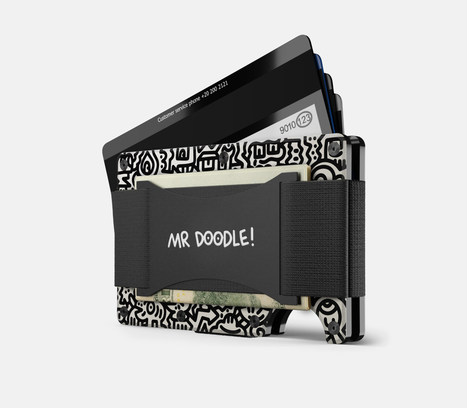 The Ridge Wallet - Slim Minimalist RFID Blocking Front Pocket Wallet for Men | Durable Aluminum & Carbon Fiber | Perfect for Everyday Carry, Travel & Gifts