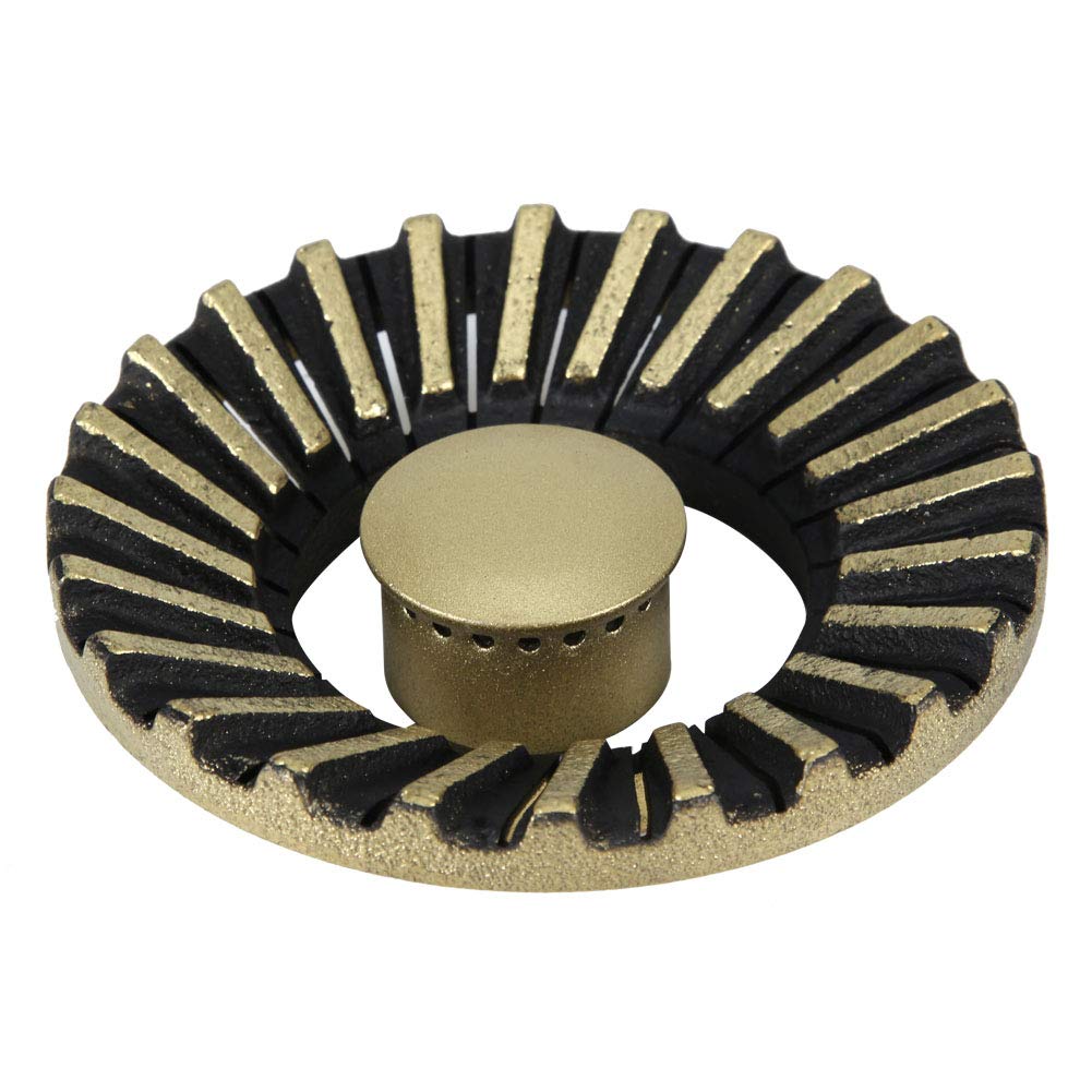 Non-Slip Cast Iron Stove Trivets Set of 2 - Universal Gas Stove Lid Cover & Cooktop Pan Holder Stand - Durable Heat-Resistant Kitchen Accessories for Gas Range Protection - Perfect for Cooking, Baking, and Serving Hot Dishes