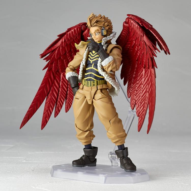Amazing Yamaguchi Revoltech Hawks Action Figure - My Hero Academia Collectible for Anime Fans | Perfect for Display, Cosplay, and Gift Giving