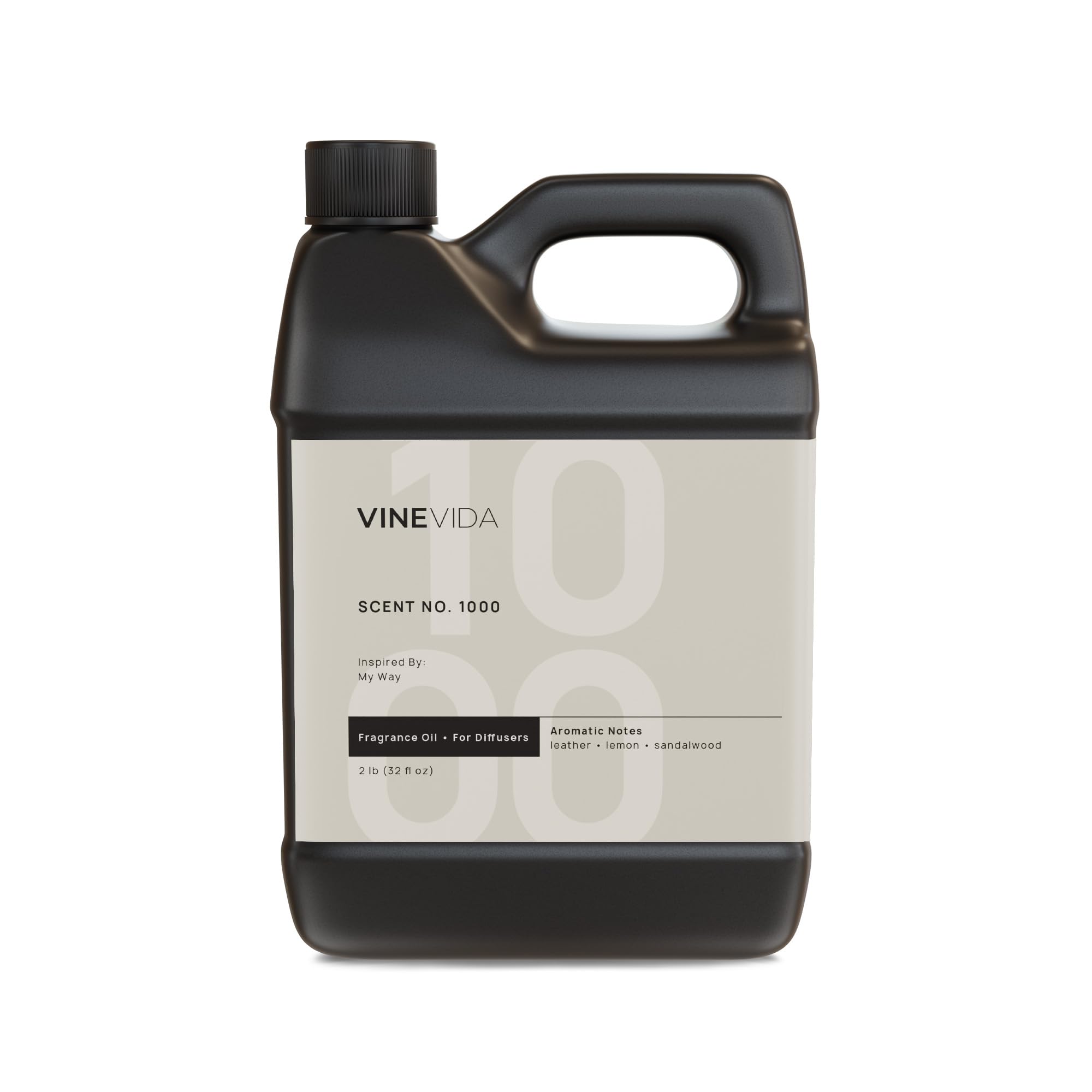 VINEVIDA 32 Fl Oz Scent № 1000 My Way Inspired Fragrance Oil - Premium Essential Oil for Diffusers, Air Freshener & Room Spray - Perfect for Home, Office, Spa and Hotel Aromatherapy