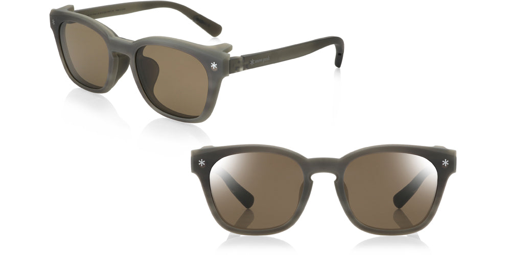 JINS x Snow Peak JINS Switch 194 28 - Premium Sunglasses for Outdoor Adventures, Hiking, and Camping