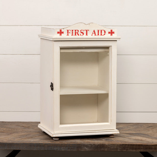 First Aid Cabinet - Wall Mounted Medical Supply Storage for Emergencies & Home Safety | Perfect for Clinics, Schools & Offices