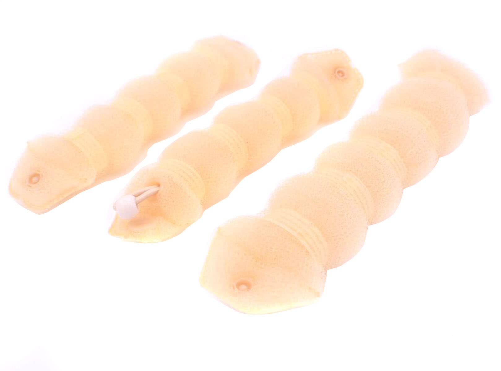 3PCS Nylon Magic Hair Styling Rings - 1 Large & 2 Small Bun Makers for Women | Twist & Shape Perfect Chignon, Doughnut Bun | Salon-Quality Hair Styler (Beige) | Great for Weddings, Parties & Everyday Elegant Hairstyles