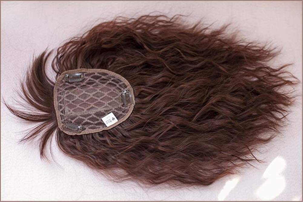 Yanamy Clip-In Hair Topper with Bangs for Women - 14