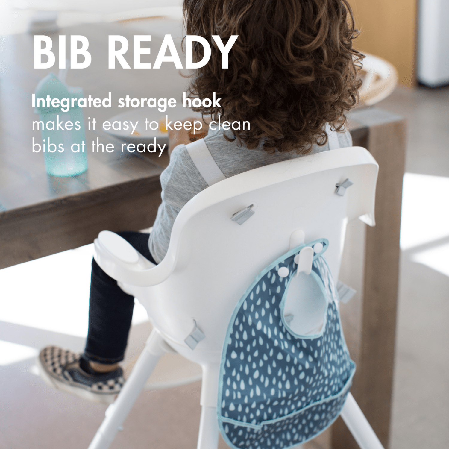 Boon GRUB Dishwasher Safe Convertible High Chair for Babies & Toddlers - Perfect for Dining, Feeding, and Kitchen Use