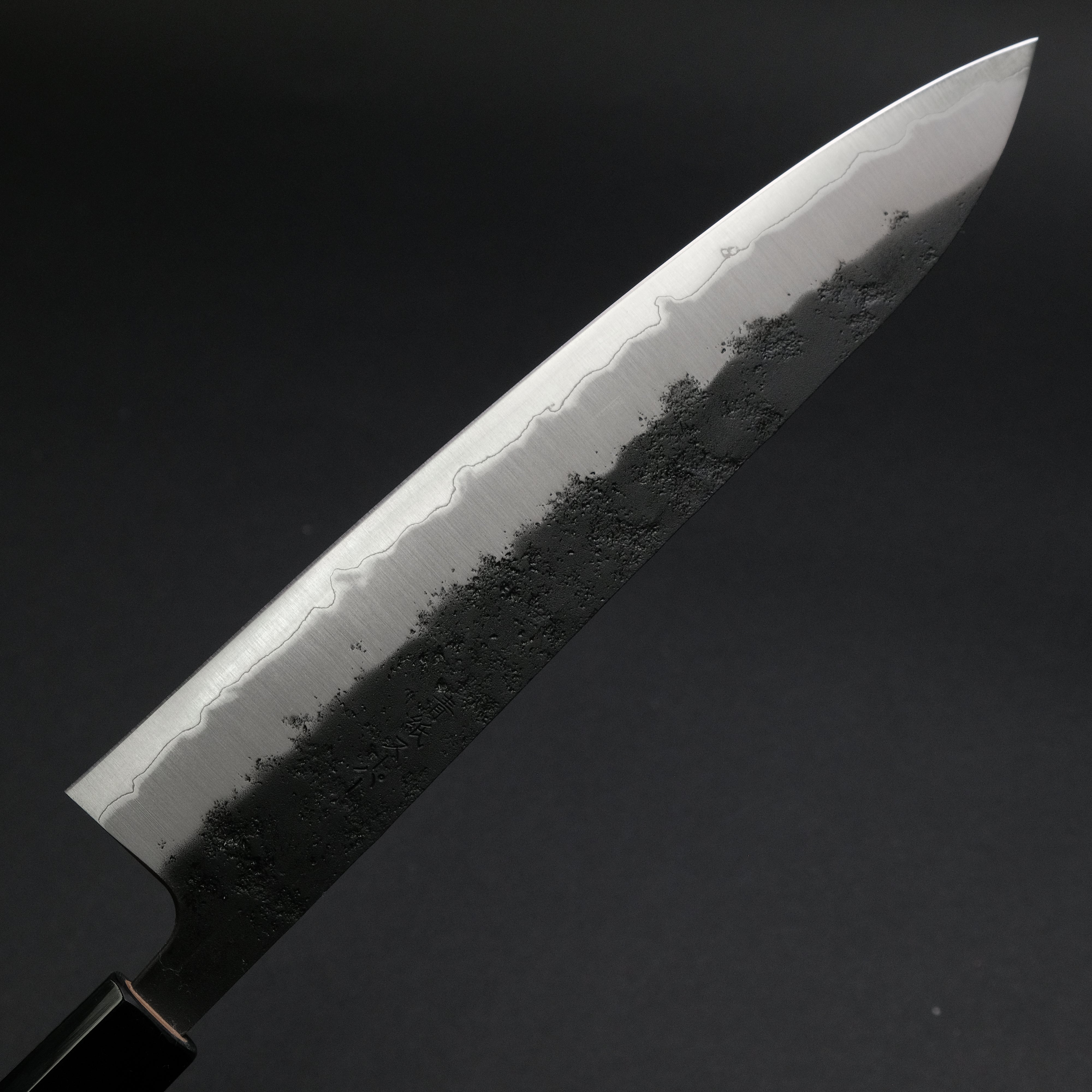 Hitohira Futana SB Kuro Nashiji Gyuto 240mm Japanese Chef Knife - High Carbon Steel Blade with Ho Wood Handle for Professional Chefs & Home Cooking - Perfect for Slicing, Dicing & Meat Preparation