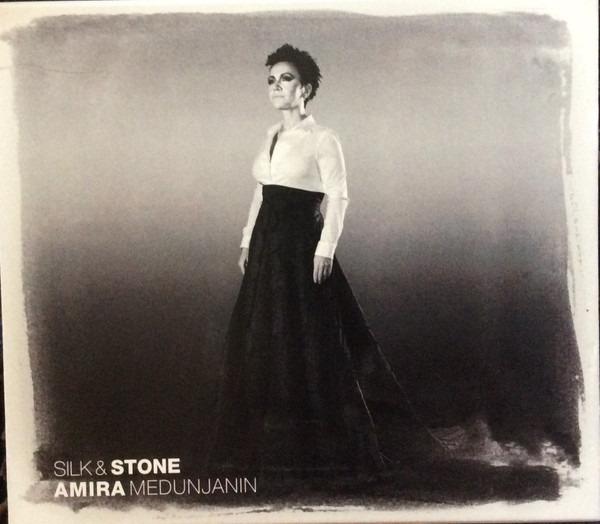 Amira Medunjanin Silk & Stone Scarf - Elegant Womens Fashion Accessory for Office, Party & Special Occasions