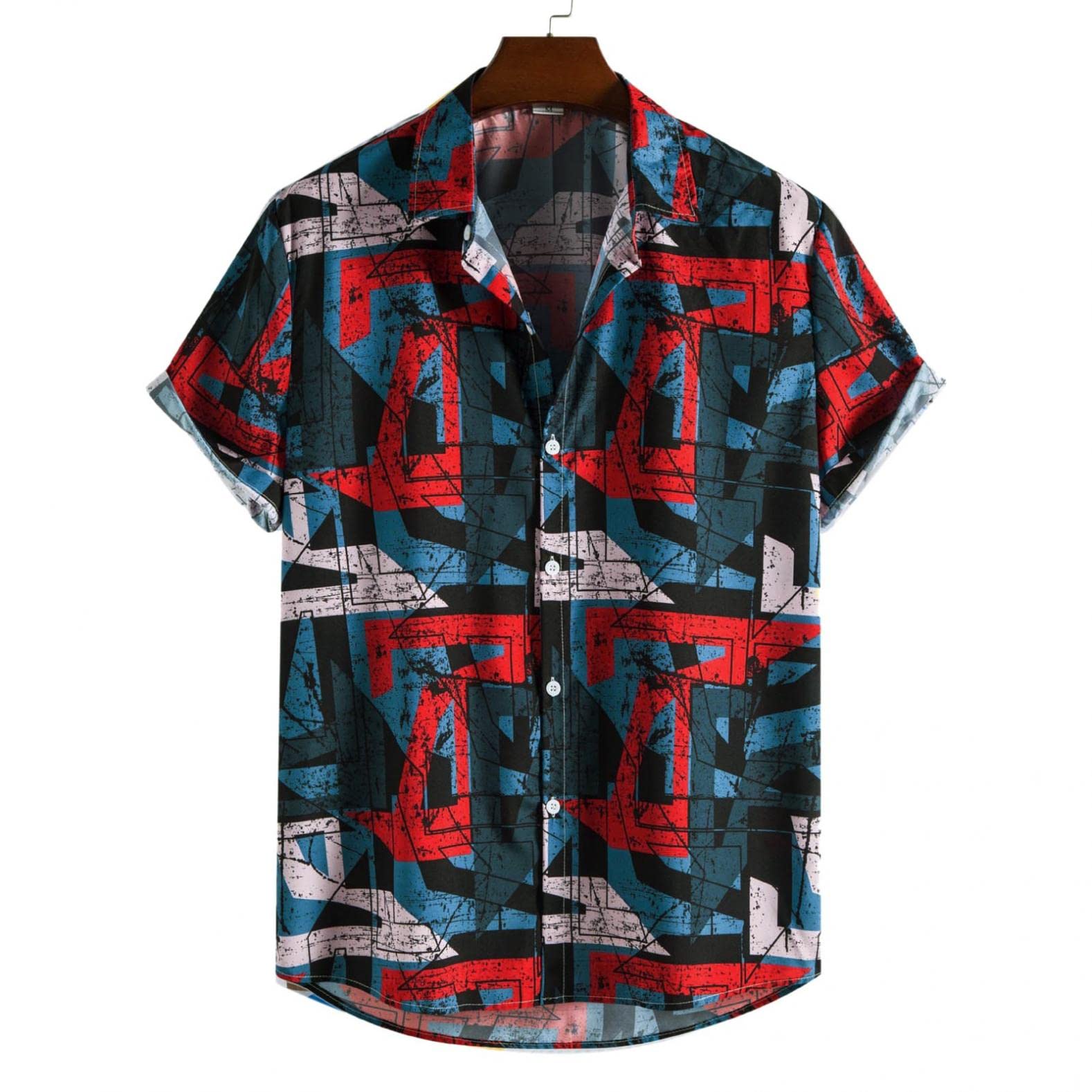 Men's Fashion T-Shirts, Tank Tops & Short Sleeve Button-Down Shirts - Casual Streetwear, Hip Hop Style for Work & Daily Wear | Perfect for Street Fashion, Parties & Urban Lifestyle