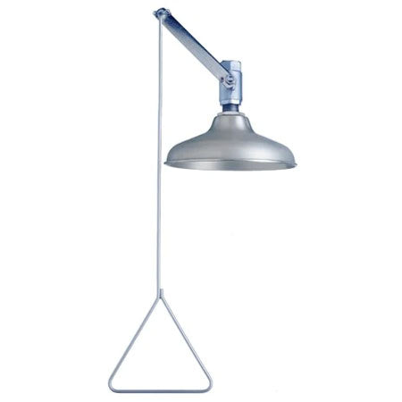 Guardian G1635SSH Emergency Safety Shower - Vertical Mount Stainless Steel Eye Wash Station for Laboratories & Industrial Use