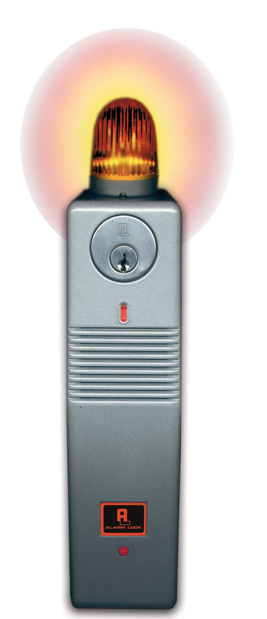 PG21MBS Visual & Audible Alarm with Strobe - Narrow Stile Door Security Alarm System for Business & Home Protection | Ideal for Offices, Retail Stores & Entryways