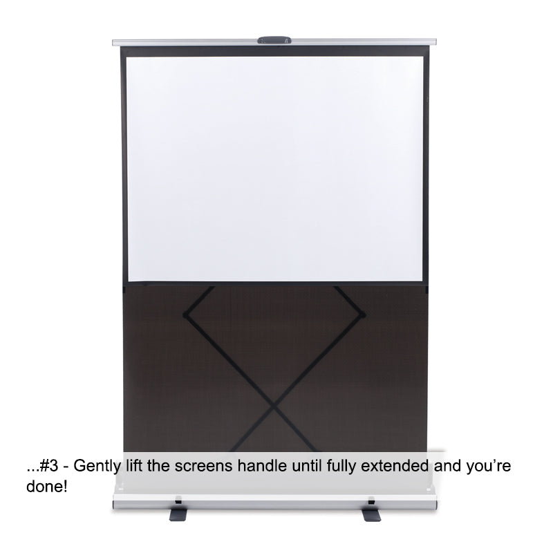 Portable Instant Projection Screen - 60