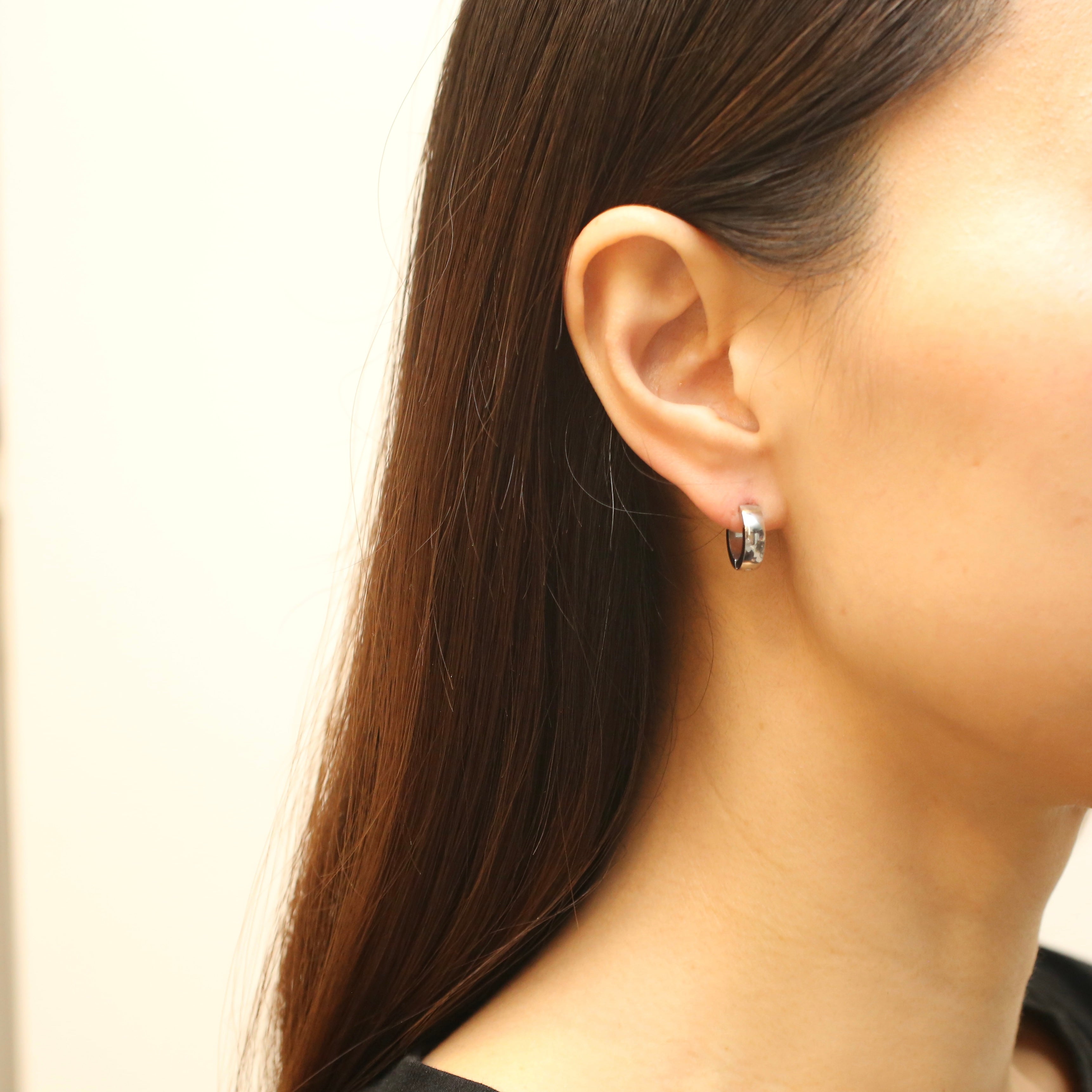 Stylish Small Round Hoop Earrings for Women - 14K Gold Plated Minimalist Dainty Everyday Jewelry - Perfect for Work, Date Night & Casual Outfits