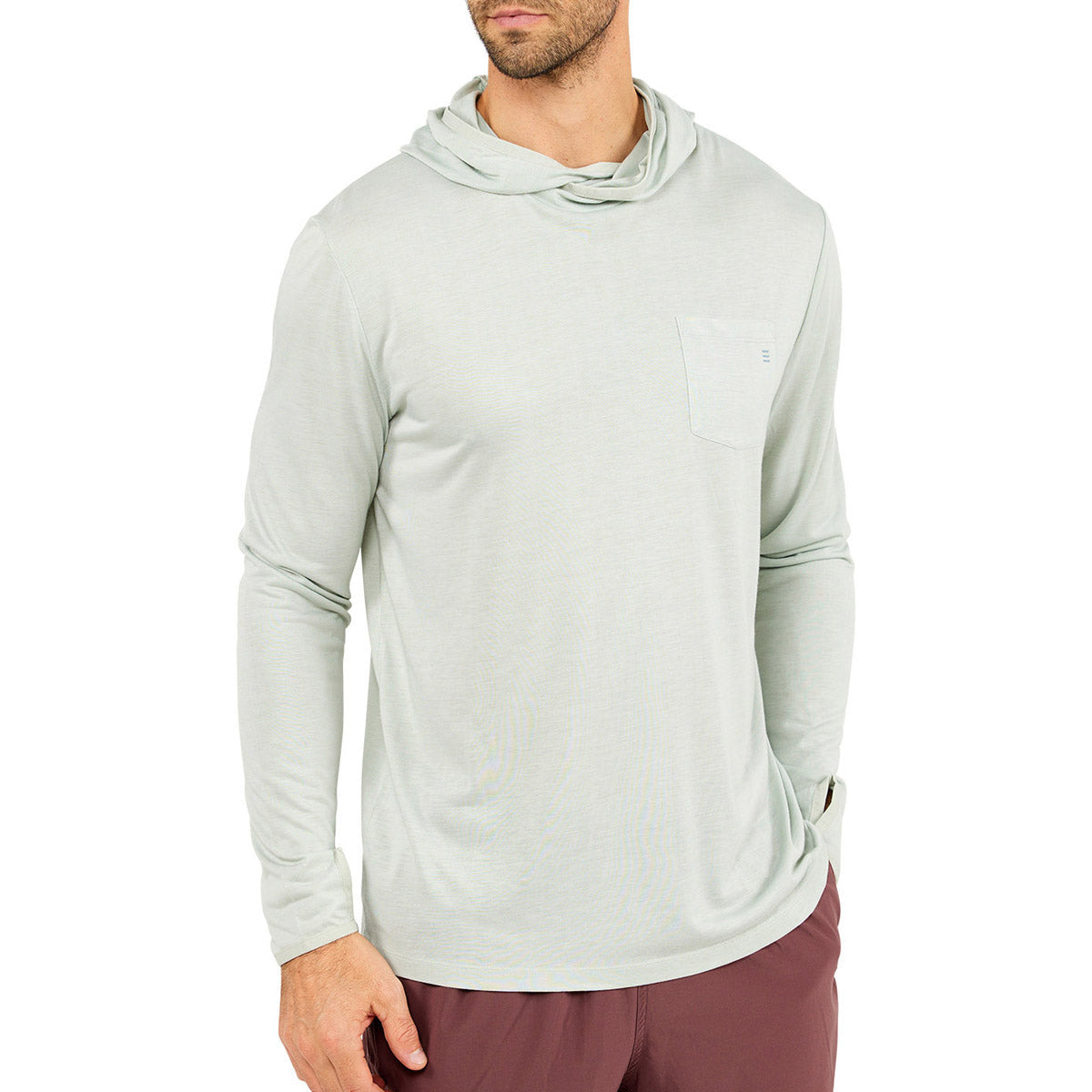 Men's Bamboo Lightweight Hoodie - Eco-Friendly & Breathable Pullover for Casual Wear, Outdoor Activities & Lounge Comfort
