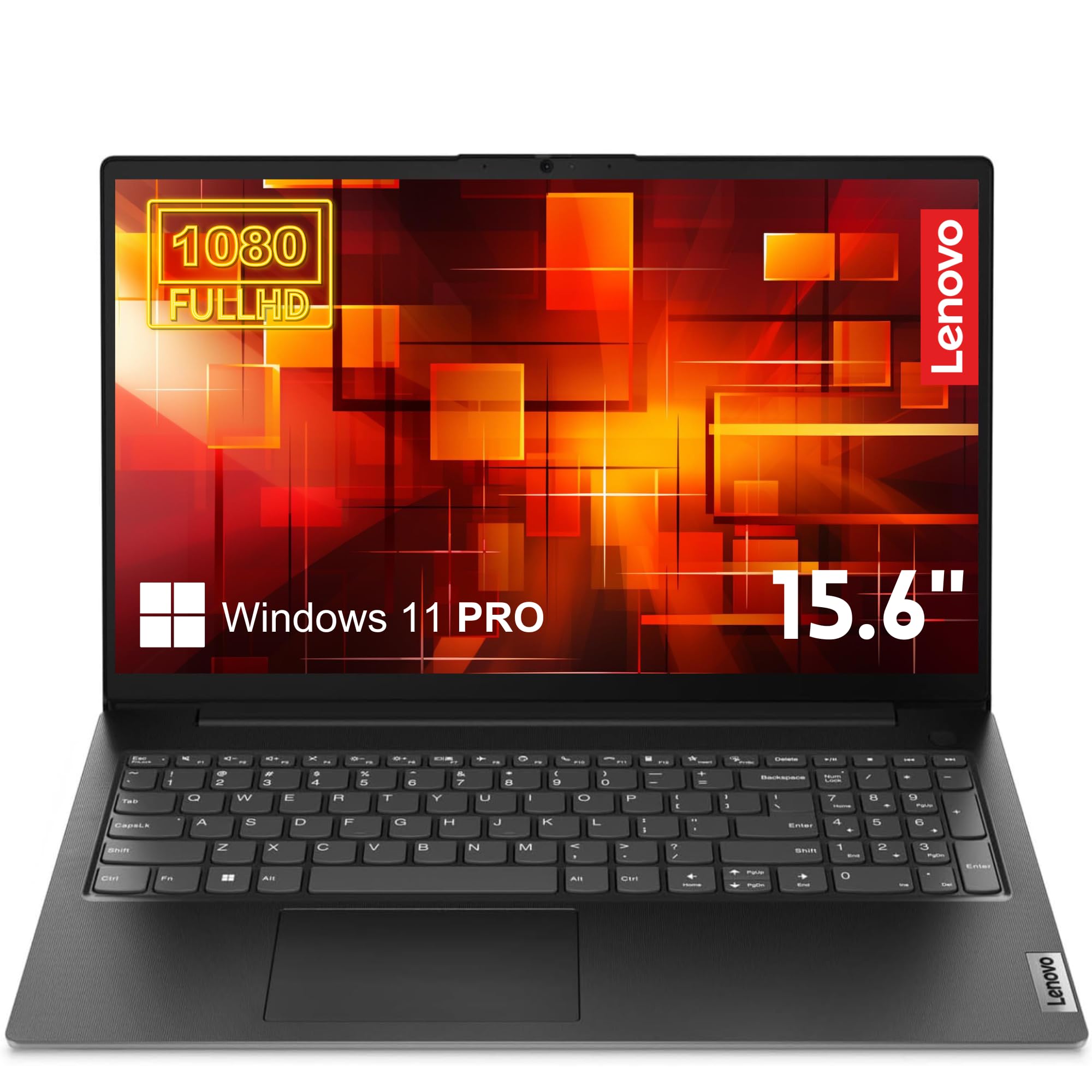 Lenovo V15 Gen-4 Business Laptop - 16GB RAM, 1TB SSD, Intel Quad-Core i5 up to 3.3GHz, 15.6