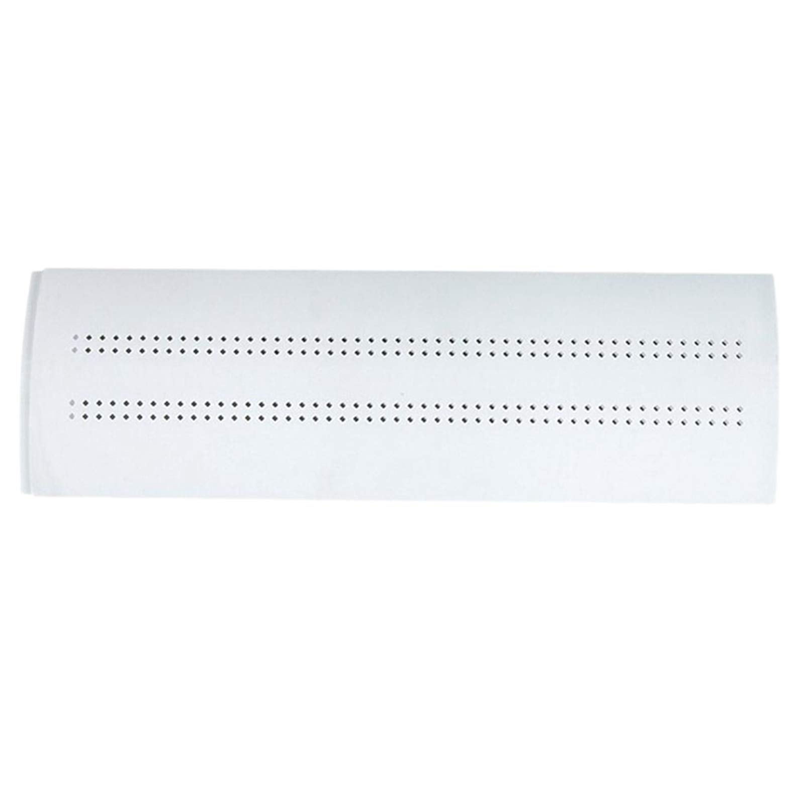 Adjustable Air Conditioner Windshield Cover - White AC Baffle Shield & Wind Deflector for Home & RV Use - Perfect for Energy Savings & Comfort