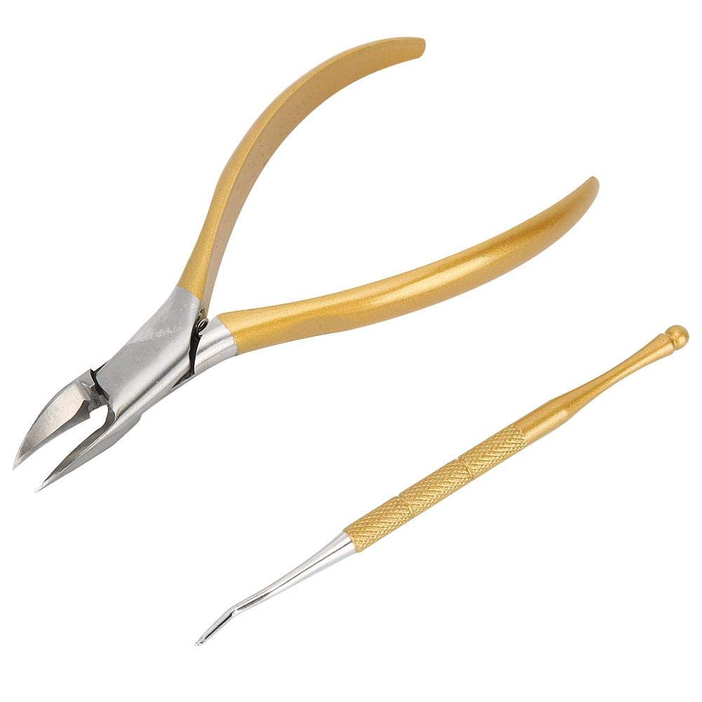Professional Podiatry Pedicure Nail Clipper Set - Durable Household Nail Care Tools with 2 Color Options (Tyrant Gold) for Toenail Repair & Foot Care | Perfect for Home, Salon, and Travel Use
