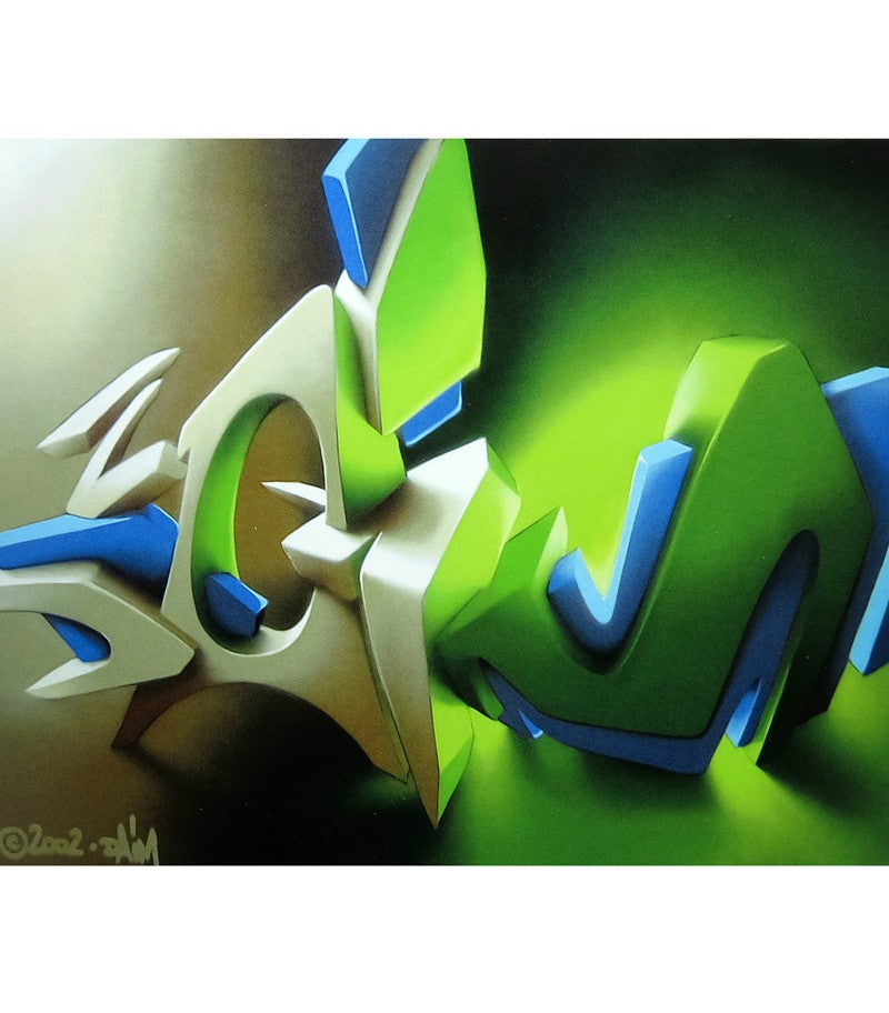 Mirko Reisser Daim: Urban Art Collection 1989-2014 | Graffiti Canvas for Home & Office Decor