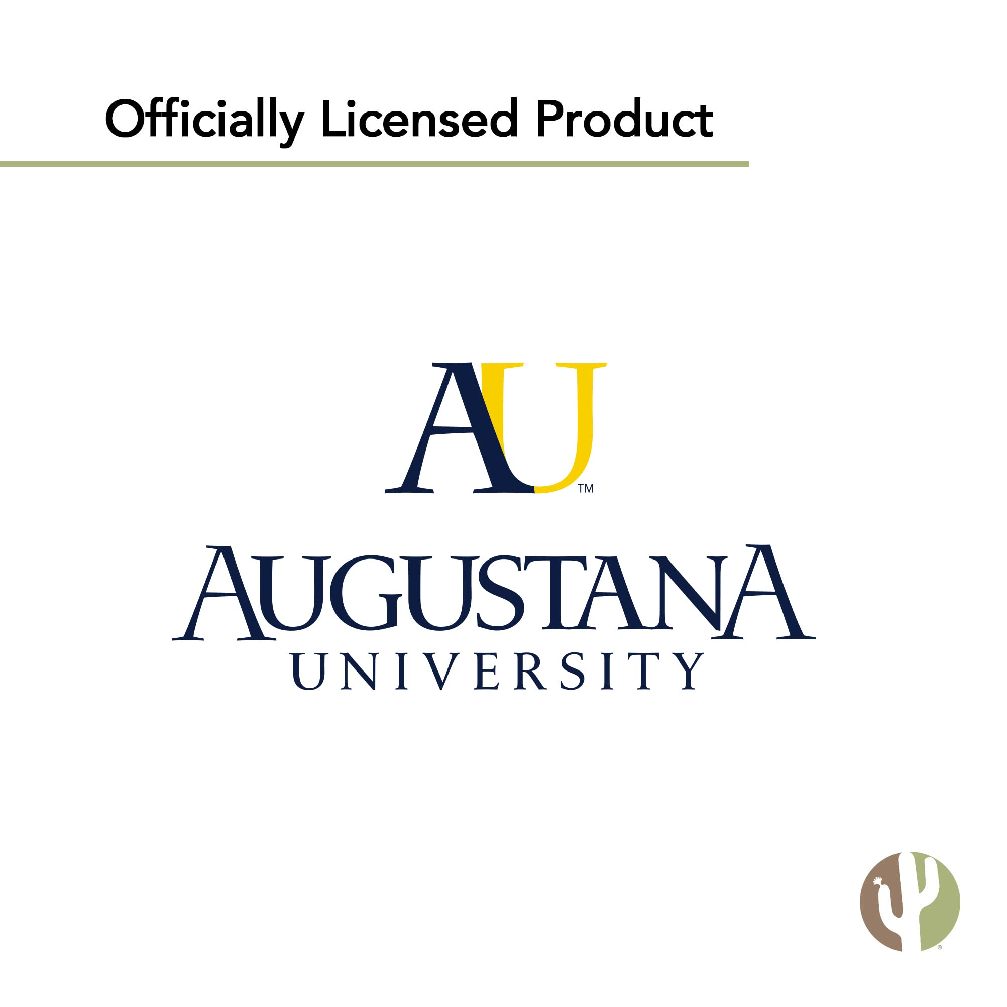 Desert Cactus Augustana University Vikings Vinyl Decal Sticker - Waterproof Laptop, Water Bottle, Car, Scrapbook Decor - Perfect for College Dorm, School Spirit & State Pride