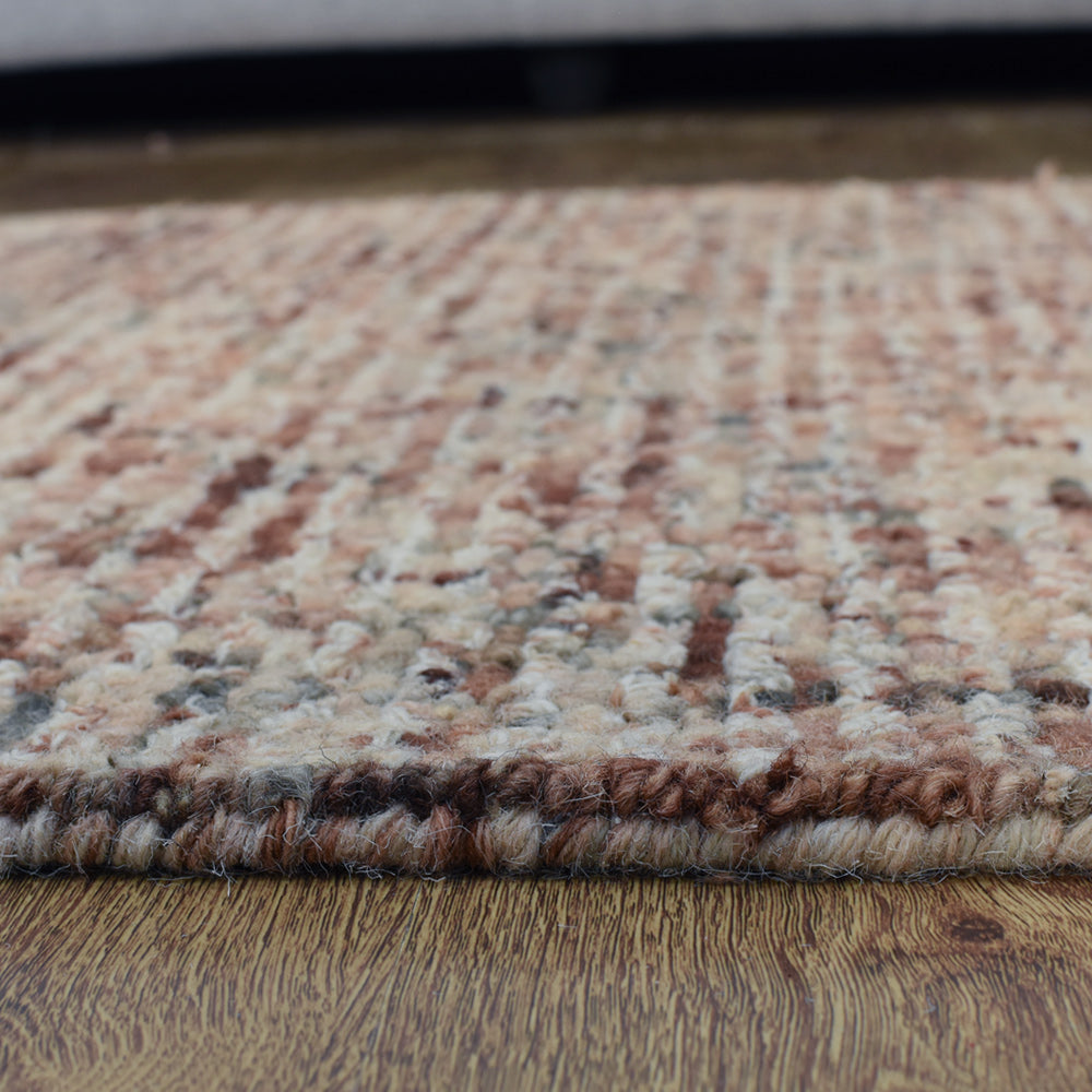 Pulse Hand Tufted Rug - Soft Modern Boho Area Rug for Living Room, Bedroom, Nursery - Non-Slip Comfortable Floor Carpet for Home Decor