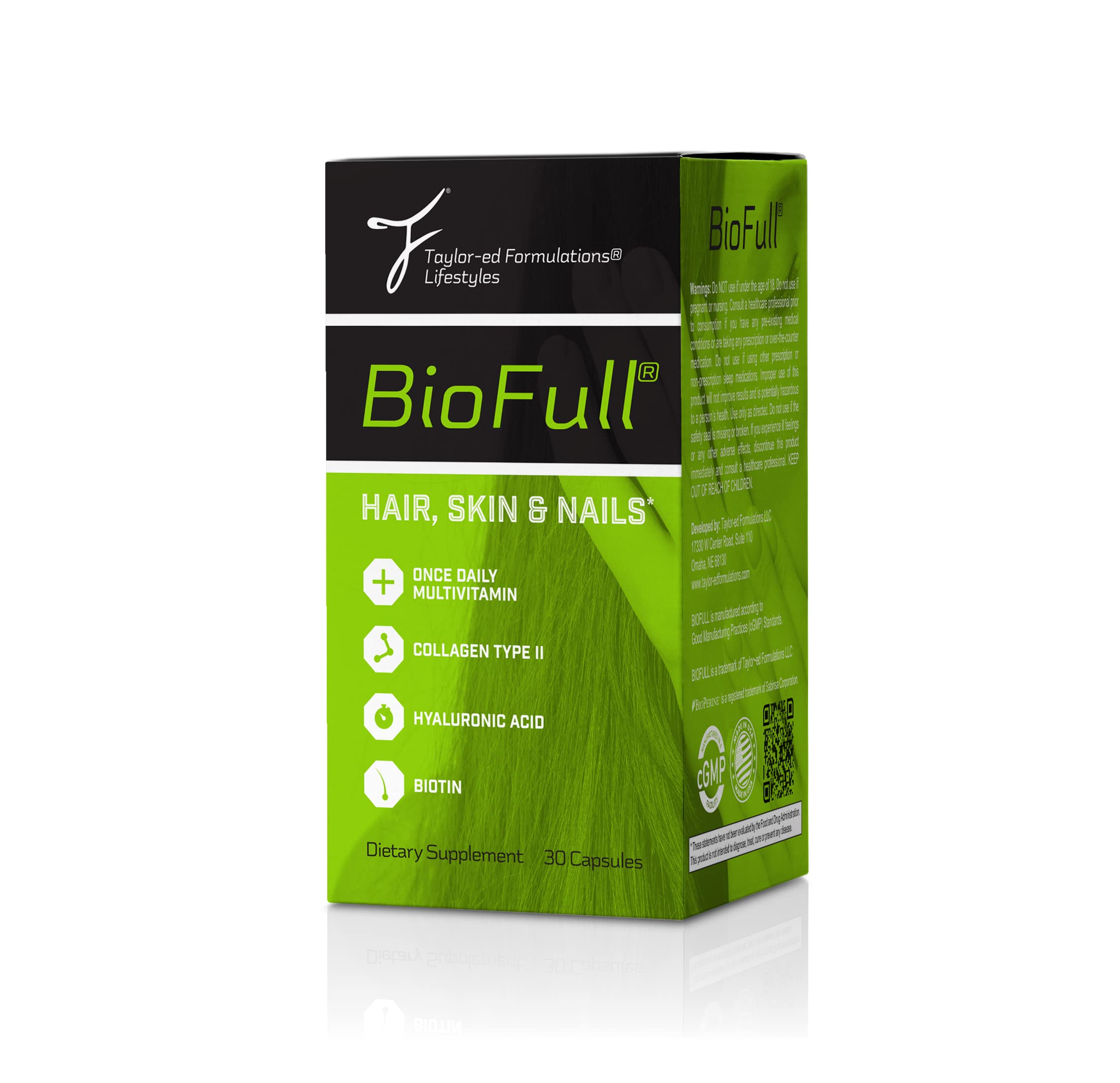 Premium Biotin & Collagen Vitamins for Hair Growth, Skin Health & Strong Nails - Supplement for Women & Men - Supports Healthy Hair, Glowing Skin & Nail Strength - Perfect for Daily Wellness & Beauty Routine