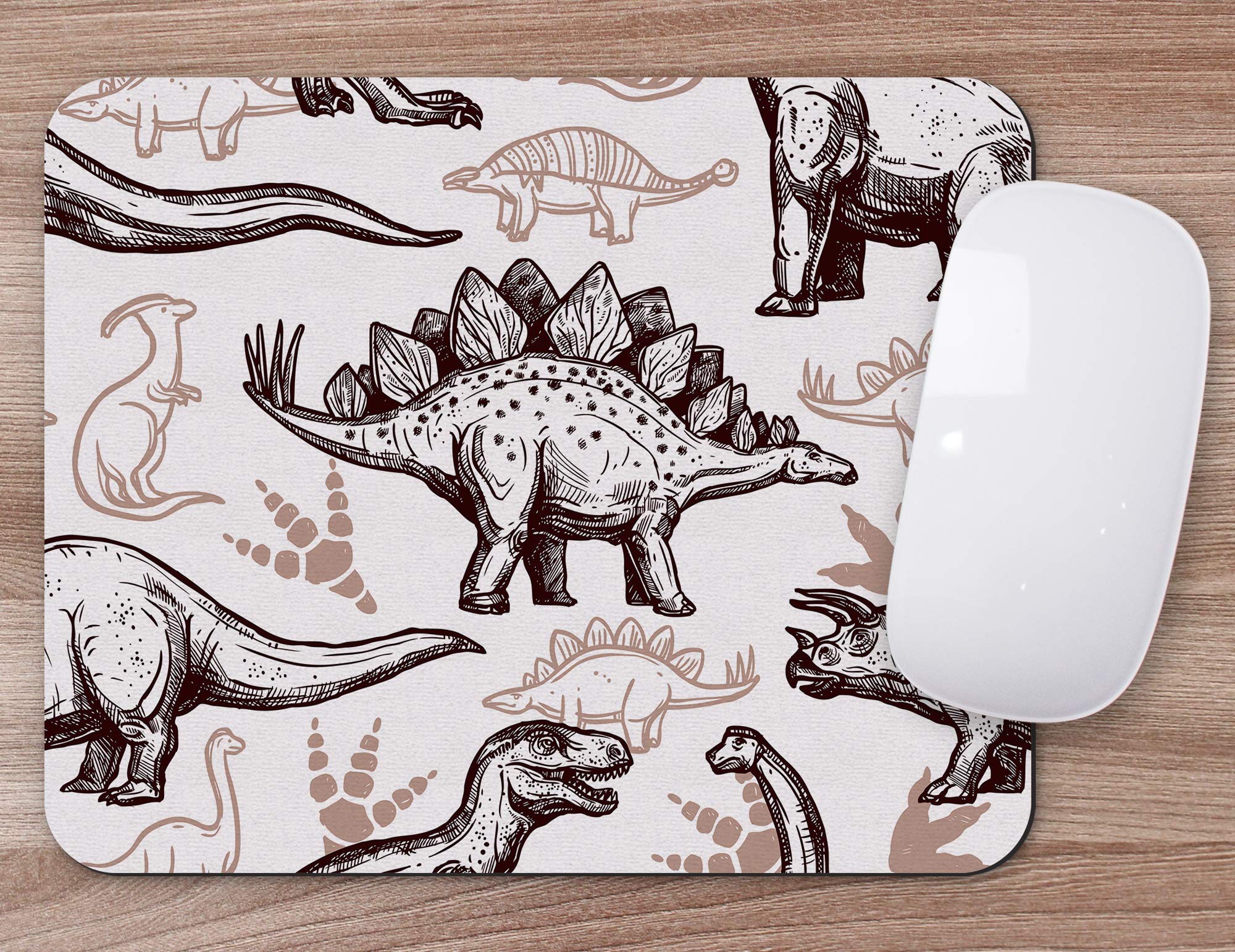 **Kids Dinosaur Mouse Pad - Non-Slip Desk Mat for Children's Study & Gaming - Cute Office & Home Decor for Boys & Girls - Perfect for School, Work & Play**