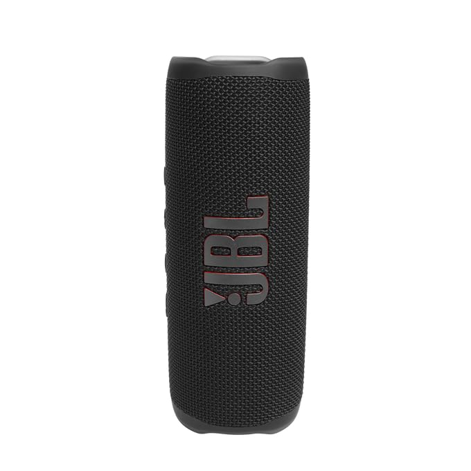 JBL FLIP 6 Waterproof Portable Bluetooth Speaker with gSport Carbon Fiber Case - IP67 Dustproof & Shockproof, 12 Hours Playtime, PartyBoost for Wireless Pairing - Perfect for Beach, Pool, Hiking & Outdoor Adventures (Black)