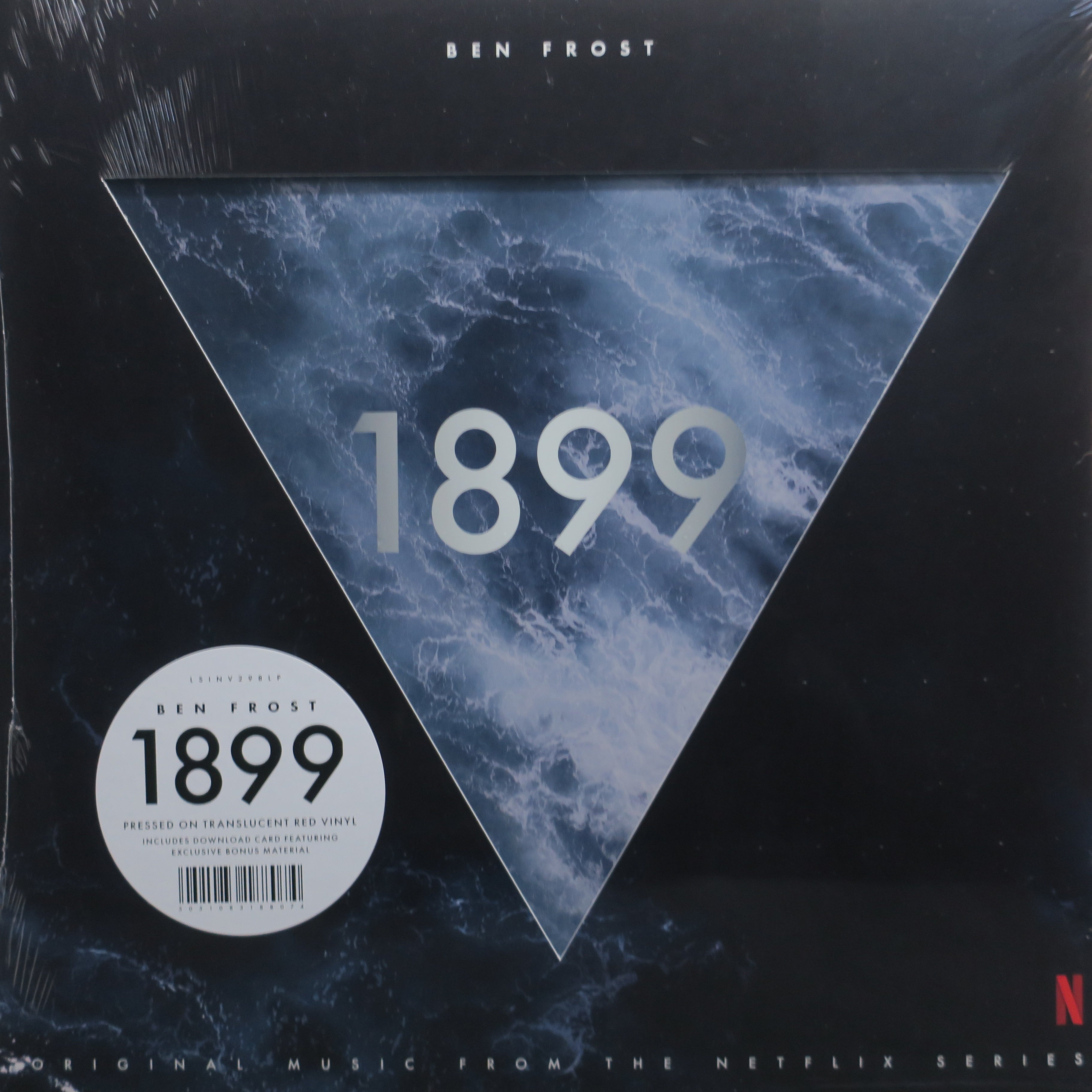 Ben Frost '1899' Original Soundtrack - Limited Edition Red Vinyl LP | Collectible TV Series Music for Audiophiles & Home Theater Enthusiasts